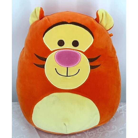 Disney Tigger Plush Original Squishmallow 12" Orange & Yellow Soft Toy - Picture 1 of 5